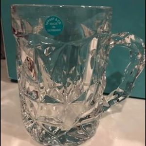Tiffany & Co. rock cut beer mugs